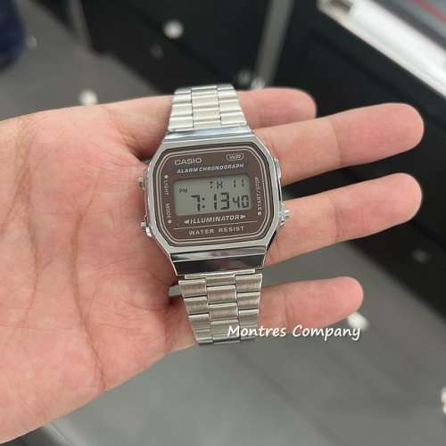 Montres Company 香港註冊公司(32年老店) 卡西歐 CASIO 七年電池壽命 A168 A168WA-5...