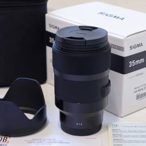 Sigma 35mm F1.4 DG HSM Art  (SONY E -mount) 行貨