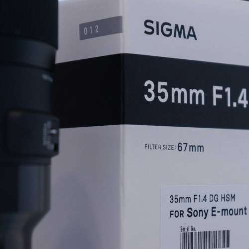 Sigma 35mm F1.4 DG HSM Art  (SONY E -mount) 行貨