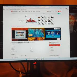 ASUS ROG 27吋電競螢幕 xg27aqdmg 鏡面 oled monitor