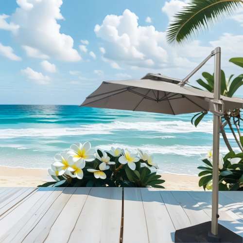 🆕🌤️別墅花園太陽傘遮底座可360度旋轉Villa Garden Sun Umbrella base can be ro...