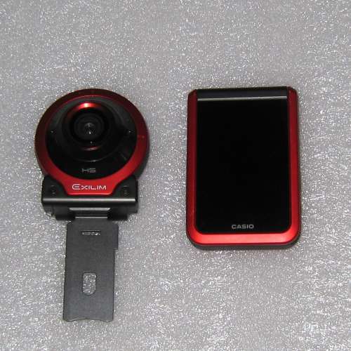 CASIO EX-FR100 分體數碼相機、16mm超廣角、美顏功能