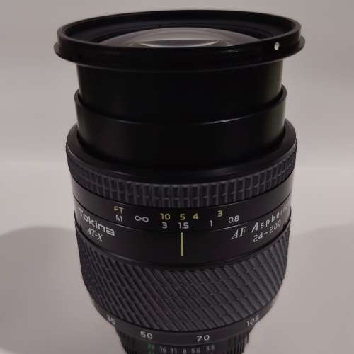 Tokina FX 24-200mm 1:3.5-5.6mm Aspherical ATX Lens for Nikon 95% New