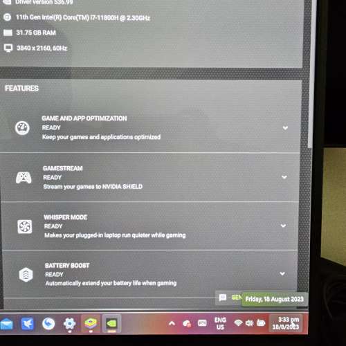 Gigabyte aero 15xd i7 4k oled rtx3070