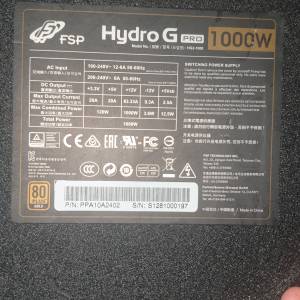 FSP Hydro G Pro 1000W 電源供應器 火牛