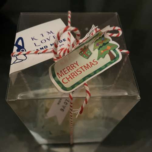 聖誕樹蠟燭裝飾 盒高13cm 闊8cm