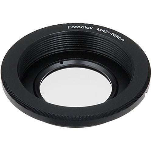 FotodioX Pro Lens Mount Adapter For M42 Lens To Nikon F Mount Camera