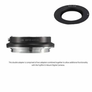 Lens Mount Double Adapter For M42 Screw SLR Lens To Fujifilm G-Mount (組合接環)
