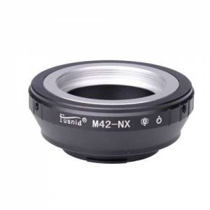Fusnid M42 Screw Lens To SAMSUNG NX Mount Adaptor (M42-NX，金屬接環)