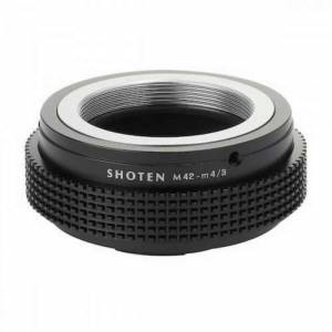 SHOTEN M42 Screw SLR Lens To M43 Series Mount Adaptor (金屬接環)