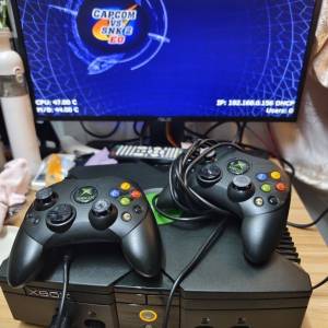 初代Xbox 已破解連2個手制 有盒說明書 AV線 電源線