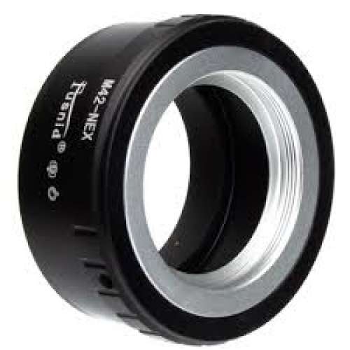 Fusnid M42 Type 2 Screw Mount SLR Lens To Sony Alpha E-Mount Mirrorless Camera