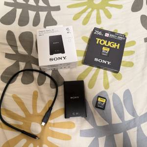 Sony SF-G Tough 256GB + 讀卡器