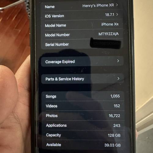 Iphone xr 128 港行