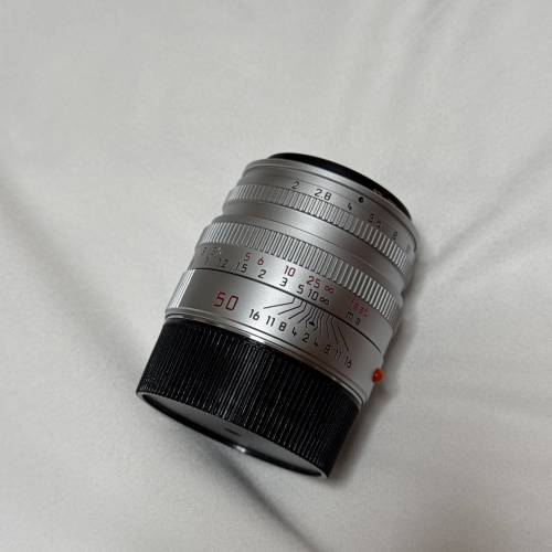 有盒有證書美品 Leica Summicron-M 50mm lens 銀色 11816 有盒 有證書
