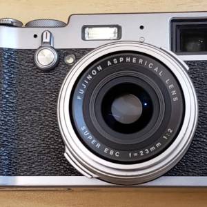 Fujifilm X100T Sliver (富士 x 100  t 第3代 銀色 數碼相機) - 95% New
