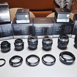 Voigtlander Nokton 21, 35, 40, 50 mm f1.0 f1.2 f1.4 大光圈鏡頭 (Leica M 接環)