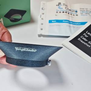 Voigtlander LH-1 Lens Hood for Color-Skopar 21mm F4 & 24mm F4