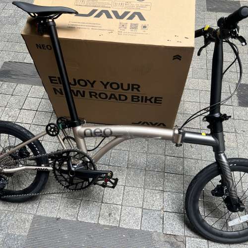 2025 新款 JAVA NEO 9速 碟剎349鋁合金折叠車 （三折叠小布 國布 ）