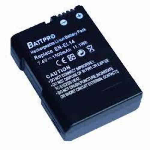 代用電池 NIKON D5600 用,EL14  全新,退相機送