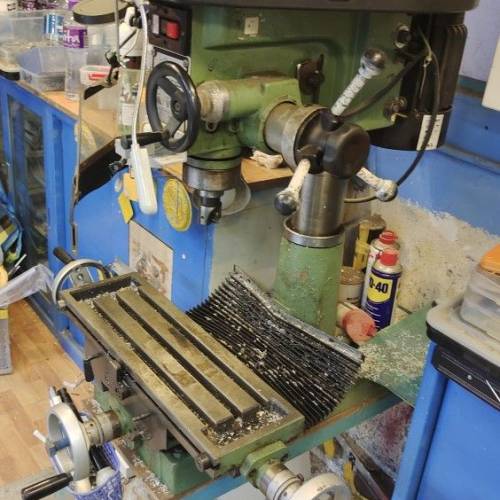 立式變速鑽銑床