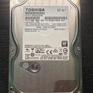 Toshiba DT01ACA100 1TB 硬碟