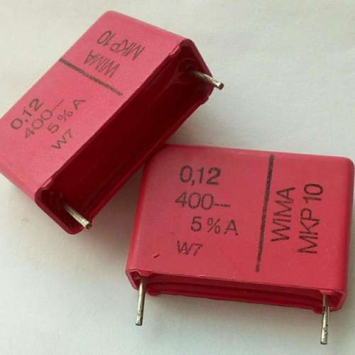 德國WIMA電容,0.12/ 400V.