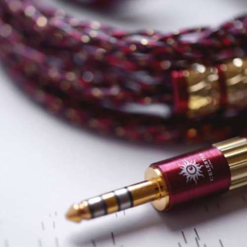 【Celestia Audio】【落日餘燼Afterglow】新款旗艦合金耳機升級線