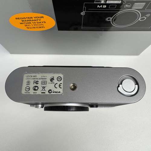 Leica M9 steel grey CCD ID:15 replaced by Leica