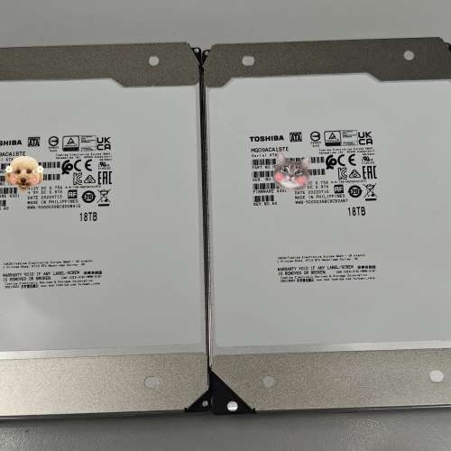Toshiba 東芝 MG09 18TB SATA3 企業級硬碟