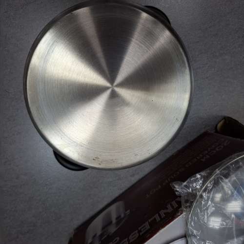 銀星 20CM 不銹鋼雙耳鍋 煲