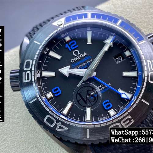 Omega歐米茄 海馬系列 215.92.46.22.01.002 45.5mm 深海之黑