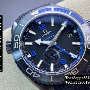 Omega歐米茄 海馬系列 215.92.46.22.01.002 45.5mm 深海之黑