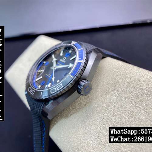 Omega歐米茄 海馬系列 215.92.46.22.01.002 45.5mm 深海之黑