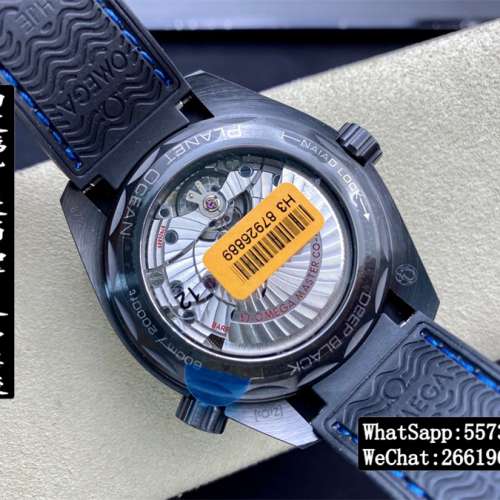 Omega歐米茄 海馬系列 215.92.46.22.01.002 45.5mm 深海之黑