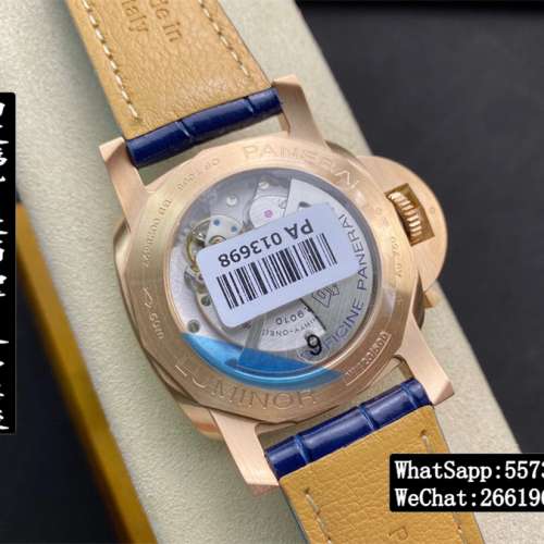 Panerai沛納海 Luminor Marina PAM1112 44MM  玫瑰金