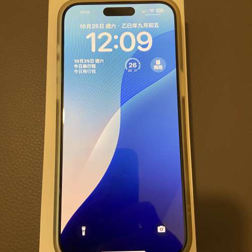 iPhone 15 pro max 256GB 港版原色 98新 可以交換16 Pro Max 256 GB補返差價