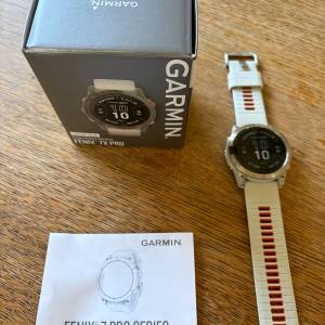 Garmin Fenix 7X Pro Solar 51毫米钛金属表壳