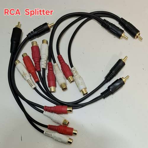 RCA Splitter  分線插