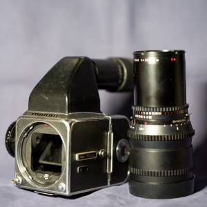 hasselblad 500cm (500c後期版本) & 250mm F/5.6 ct* & a12 film back