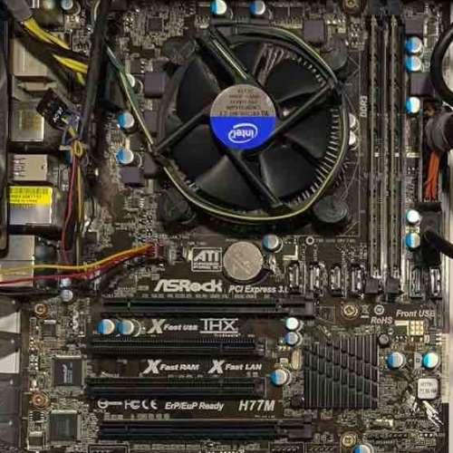i5-3330 + ASRock H77M + 16GB DDR3