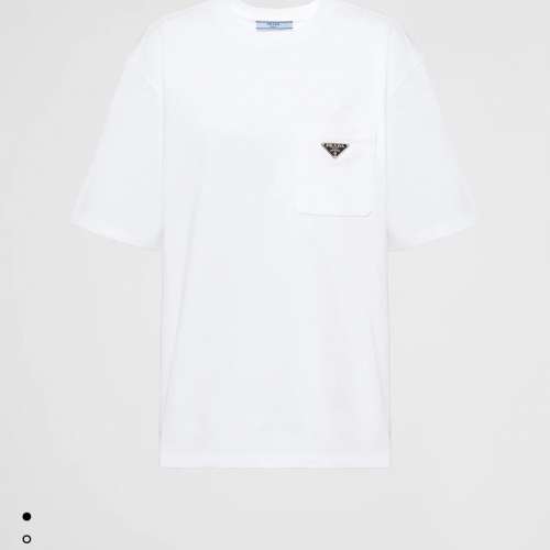 全新Prada三角標短袖