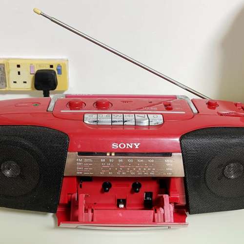 Sony CFS-B5S 立體聲卡盒式磁帶播放器錄音機收音機