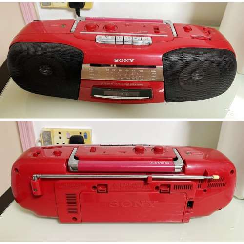 Sony CFS-B5S 立體聲卡盒式磁帶播放器錄音機收音機