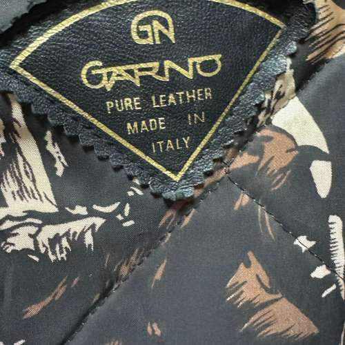 男裝真皮jacket款皮褸