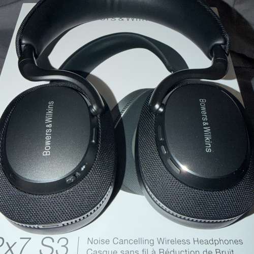 Bowers & Wilkins Px7 S3 降噪耳機 黑色