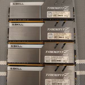 G.Skill Trident Z RGB DRR4 3200 32G (8G x 4)