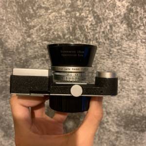 Leica Summaron 3.5cm f/3.5 m mount w/原裝hood