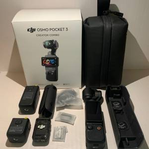 [觀塘實體店] 二手 DJI Osmo Pocket3 Creator Combo 行貨 *S98643* | DJI 香港專門店