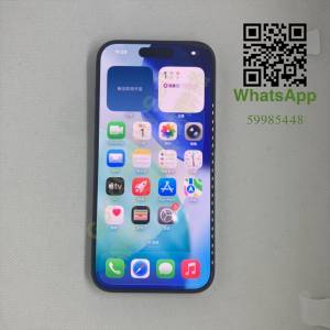 $(4) 95%新 IPhone 15 Pro 256GB 藍色 電池🔋87%